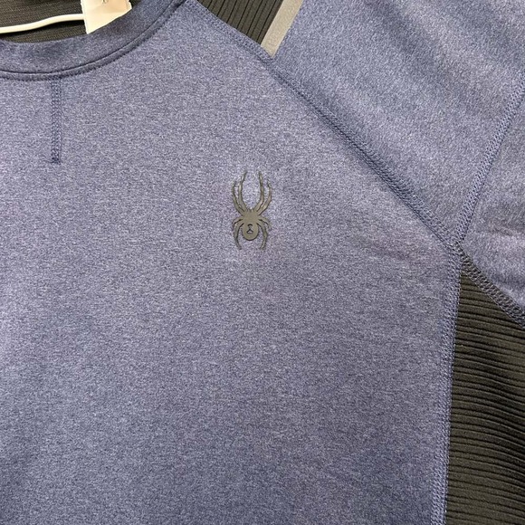 Spyder Active T-Shirt Mens  Size Large Tee Shirt Workout Gym Shirt - Picture 2 of 9